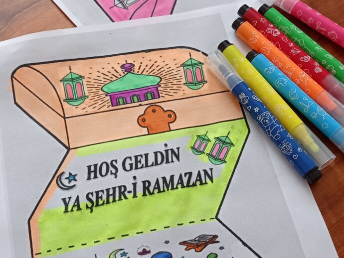 3D Ramazan Kartı -Hoş Geldin Ya Şehr-i Ramazan